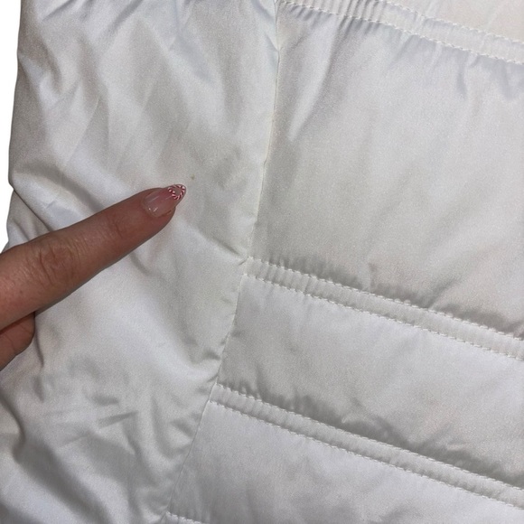 Titans Tennessee NFL White Navy Puffer Vest Women’s XL Football Sports Athlete - Picture 16 of 16